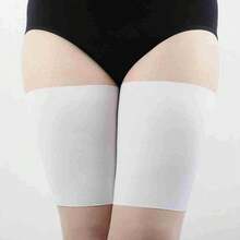 1 Pair Women Anti-Chafing Thigh Bands, High Elastic Silicone Anti-Friction Leg Warmers, Anti-Rubbing Thigh Bandages - Multicolor - View 8