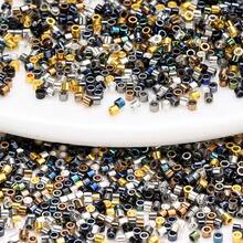 Uniform 2mm Metallic Seed Beads Classic Bottle Packing Golden Silvery Glass Seed Beads For Charms Tassel DIY Craft Jewelry Making Fashion Accessories - Beads - View 7