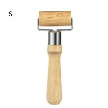 1pc Solid Wood Rolling Pin For Baking Dough With Jujube Wood Handles, Wooden Rolling Stick For Dough & Fondant, Large And Small Rollers