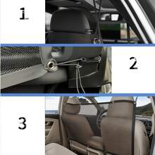 1pc Car Pet Barrier Net, Thick Anti-Scratch Partition For Backseat To Prevent Distraction While Driving Dog Car Seat Car Seat Covers Dog Car Seat Cover Pet Car Seat