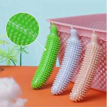 1 件装狗狗玩具黄瓜咀嚼棒，耐用磨牙棒，适用于幼犬、泰迪犬、小型犬和大型犬，硅胶制成 - 彩色 - 查看 9