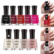Risqué KIT 9 DIAMOND GEL Esmaltes Hipoalergênicos