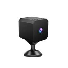 Mini Wireless Indoor Security Camera 1080P Baby Monitor Night Vision Battery Powered Motion Detection Two-Way Audio Magnetic Base Easy Installation Cloud/SD Card Storage BC2 - Black - View 10