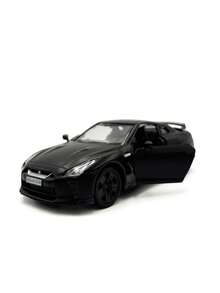 1:36 比例日产 GTR R35 合金模型车，黑白配色可选，后轮驱动，顺滑摩擦，车门可开启，细节逼真，男女皆宜，可收藏，亦可作为圣诞节、万圣节、生日装饰 - 彩色 - 查看 8