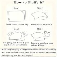 1 件优质五星级酒店 100% 纯棉防水枕头，防油防污，蓬松支撑颈部放松豪华卧室枕头，适用于家庭和宿舍