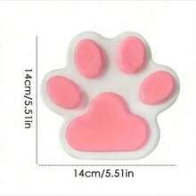 1pc Silicone Cat Paw Toys, Grape Texture, Slow Rebound, Durable, Stress Relieving For Children/Adults To Play With, Perfect For Children/Adults, Holiday/Halloween/Christmas Gifts, Available In Green, Purple, Orange, Blue, Pink