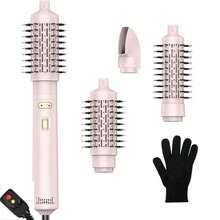 SeeCherish Rotating Hair Dryer Brush,3 In 1 Rotating Hot Air Brush With Detachable Brush(2" & 1.5"),3 Heats And 2 Speeds Rotating Hair Dryer Spinning For Curl,Straight - 查看 7