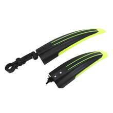 2 件套自行车套装，便携式可调节公路山地自行车前后挡泥板，适用于通勤和山地自行车 - 彩色 - 查看 19