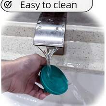 1pc/4pcs Silicone Ice Cream Set, Summer Popsicle Holder With Drip Guard, Leak-Proof Cone Stand, Portable Kids' Popsicle Tray With Snack Carry Case - Dishwasher - Multicolor - View 8