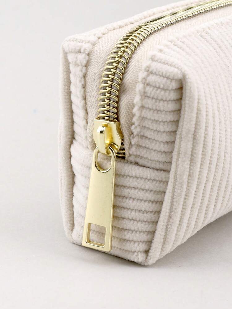 1/2個 刺繍クラフト カスタムペンケース、文字&数字のカスタマイズ可能、無地化粧ポーチ、大容量、ポータブル、ナイロンジッパー、学校に戻る、労働者&学習者へのギフト、学用品、ペンケース、バレンタインデー、ハロウィン、クリスマス、感謝祭、誕生日、学校に戻るシーズンのギフト、高級カスタムペンケース、クリスマスギフト用品 - マルチカラー - 見る 6