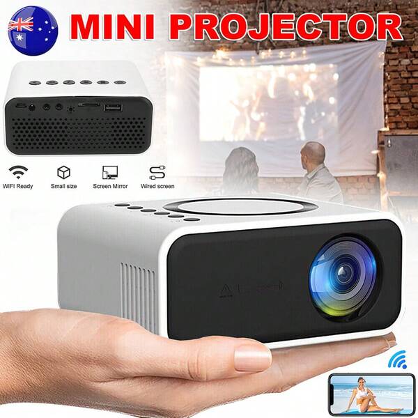 Mini Projector HD 1080P Projector Home Theater For Camping Party