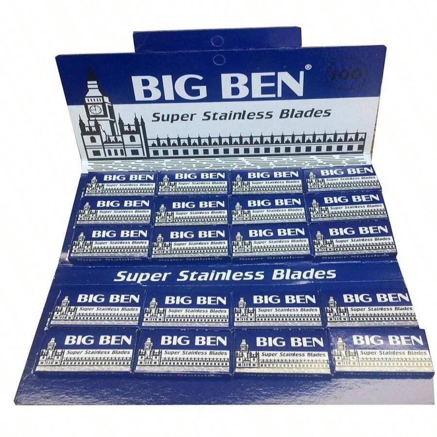 100 BIG BEN Super Stainless Double Edge Razor Blades | SHEIN USA