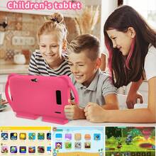 7-Inch KidsTablet/4GBRAM+64GB ROM/4-Core/Android 13/1280x800 IPS High-Definition Resolution IPS Screen/2MP+5MP Camera/4000mAh Large Battery/Supports WiFi Parental Control Educational Games/(Including: Packaging Box/Data Cable/OTG/Card Needle) - Multicolor - View 9