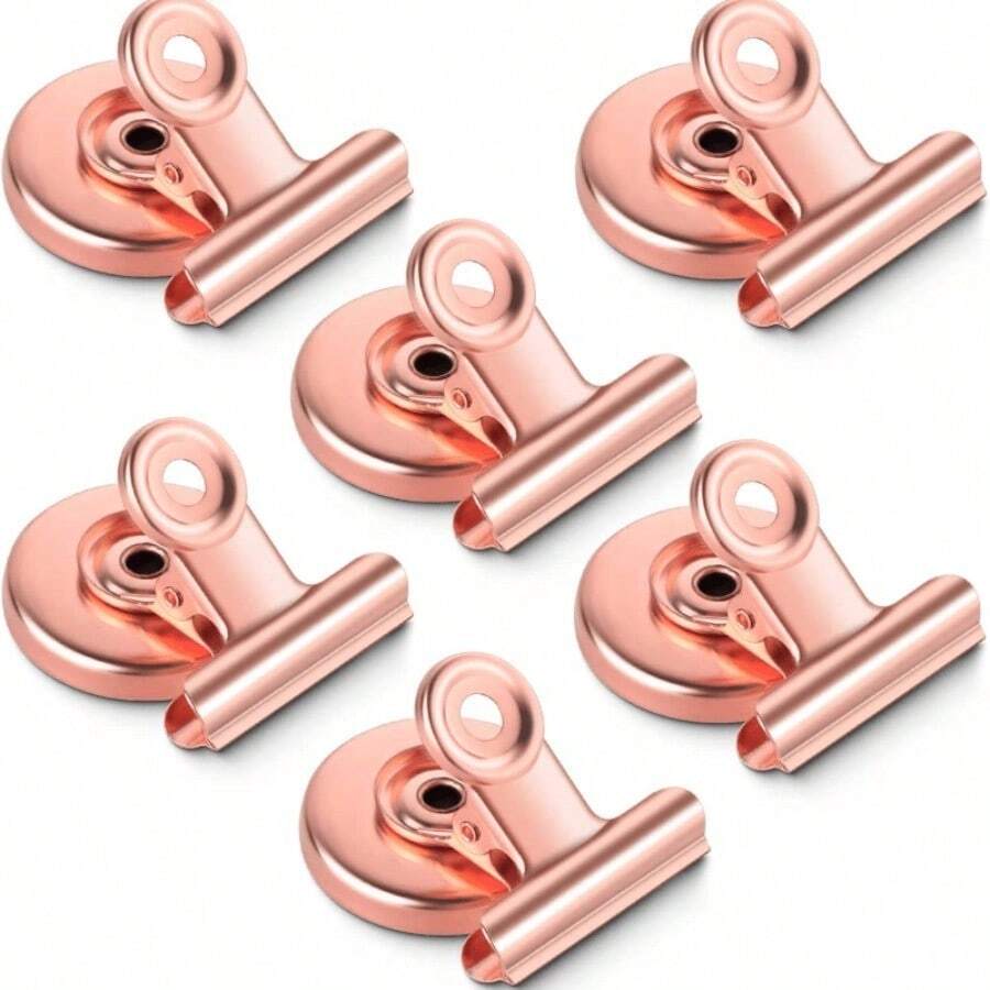 20 个装 VNDUEEY 磁性夹，带夹子的冰箱贴，冰箱磁夹，适用于家庭和办公室白板的磁夹，适用于学校用品，返校