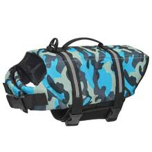 Metglad Ripstop Dog Life Jacket For Small, Medium & Large Dogs, Suitable For Boating, Dog Swimming Vest With Enhanced Buoyancy & Visibility, Floral Pattern - Green - View 7