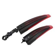 2 件套自行车套装，便携式可调节公路山地自行车前后挡泥板，适用于通勤和山地自行车 - 彩色 - 查看 16