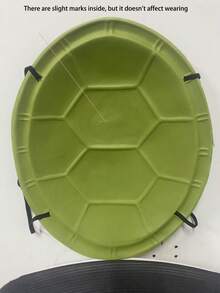 少年忍者神龟角色扮演道具 演出舞蹈服装道具 EVA仿真龟壳 搞怪可爱 适合节日装扮 加厚版（表面加工痕迹不影响穿着）万圣节 - 綠色 - 查看 10