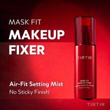 TIRTIR Mask Fit Make-Up Fixer, 24H Long Lasting Makeup Finishing Setting Spray, Lightweight And Non-Greasy, 27 Fl Oz - 原來的 - 查看 2