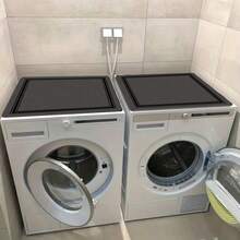 1件装洗衣机烘干机防尘垫，吸水桌垫，冰箱垫，微波炉防尘罩，柔软硅藻土排水垫，防滑强力吸水耐磨餐具垫，19.7*23.6英寸现代洗衣机烘干机顶盖，适用于洗衣房和厨房，厨房装饰，家居用品，母亲节礼物，卧室装饰，花园，厨房装饰，夏季，海滩，旅行必备，房间装饰，柔软舒适，毕业季礼物 - 灰黑色 - 查看 3