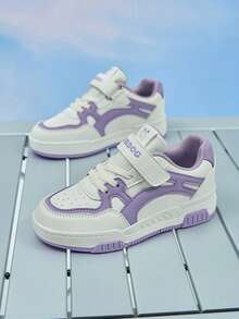 أحذية كانفاس رياضية للبنات، أحذية أطفال يومية كاجوال، أحذية سكيت بوت بنظام إبزيم وحلقة للأطفال الكبار