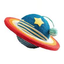 1pc Rainbow Woven Ball & Star Shaped Cat Scratching Board, Durable Non-Shedding Self-Grooming Scratch Toy Set - Cat Planet - View 8