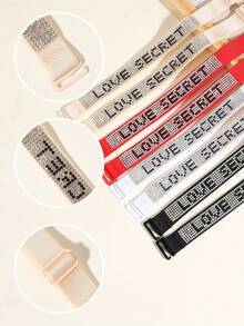 Sparkling Crystal Shoulder Straps, Versatile Fashion Evening Dress, Detachable Women's Lingerie Suspenders, Elegant Women's Lingerie Accessory - Multicolor - View 7