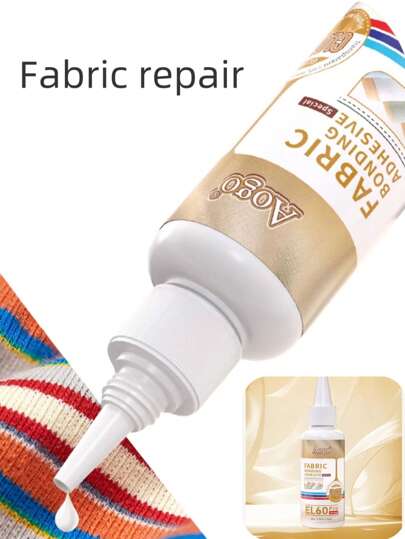 30 ml/50 ml – Mocny, zmywalny klej do tkanin – Do szycia, majsterkowania i naprawy odzieży – Przezroczysty klej, nie wymaga igły, łatwy w aplikacji dzięki precyzyjnej dyszy, odpowiedni do miękkich tkanin nietkanych, do użytku domowego