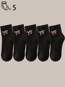 40 件/20 件/10 件男童女童儿童袜子套装 - 糖果色条纹纯色蝴蝶结/心形/涂鸦设计，柔软透气，男女通用婴儿幼儿青少年踝袜/中筒袜，适合学校运动日常穿着，青少年学生短袜/中筒袜，4 季黑白灰多色混合，儿童袜子，娃娃裙，猎豹印花，粉色袜子 - 彩色 - 查看 18