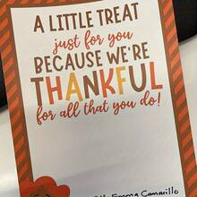 5pcs Thanksgiving Gift Card Holders, Thanksgiving Gifts For Teachers/Employees - Multicolor - View 3
