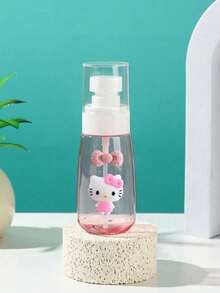 Botella de spray de viaje con diseño de gato lindo de Sanrio, con capacidad de 30 ml, 60 ml y 100 ml, equipada con un divisor de presión, muy adecuada para purificar y limpiar agua, loción de Florida Water, ideal para regalar a amigos en Navidad y Año Nuevo