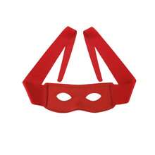 1pc/4pcs Solid Color Tie Blindfold, Unisex Birthday Party Gathering Masquerade Decorative Face Mask