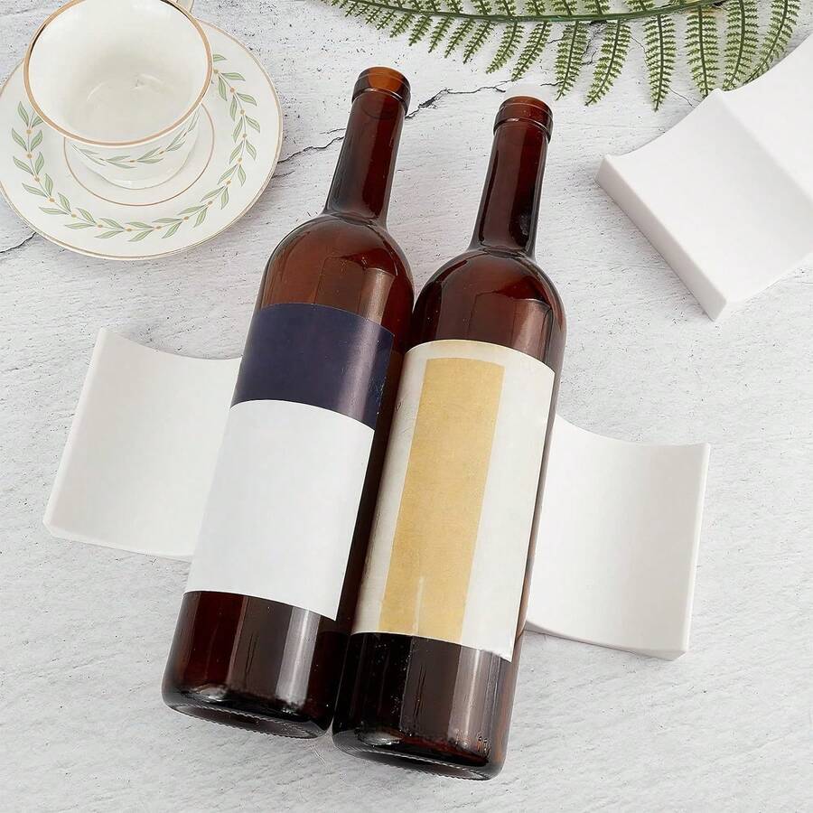 1 件葡萄酒瓶架，冰箱瓶储存容器，塑料酒杯储存和整理器，通用冰箱罐头、苏打水和啤酒架，适合家庭日常使用、酒店装饰和酒窖收藏，欧式风格 - 彩色 - 查看 1