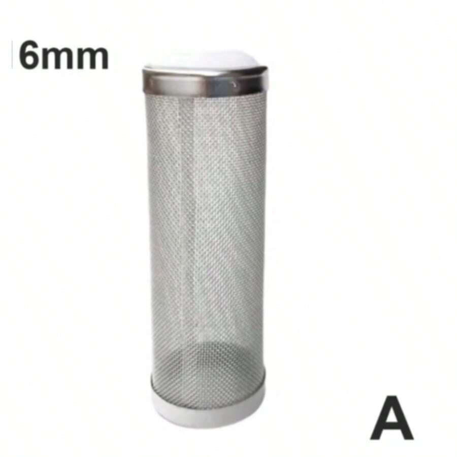 Fish Tank Filter Steel Aquarium Filter Guard Shrimp Accessories Fish Steel Net Tank Accessories - 銀色 - 查看 1