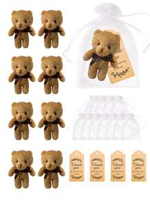 2 件/套 3 件/套 6 件/套 1~20 件 4.7 英寸小泰迪熊娃娃圣诞礼物、万圣节礼物毛绒动物毛绒玩具 DIY 钥匙扣包吊坠、婚礼生日礼盒娃娃玩具生日蛋糕婚礼装饰派对礼品用品饰品 DIY 配件、圣诞礼物、万圣节礼物 - 彩色 - 查看 1