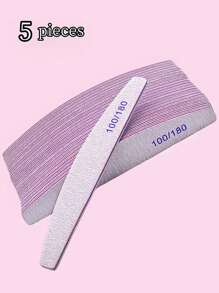 100/180 片，双面可水洗，可重复使用。青柠磨砂膏，天然丙烯酸产品，可用于化妆品和圣像画、美甲和修脚沙龙 - 淺灰色 - 查看 8