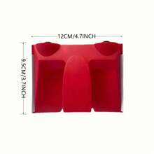 1pc Red Edged Paint Brush, DIY Painting Tool