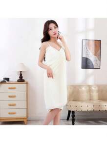 1 szt. Ręcznik kąpielowy dla kobiet - noszony ręcznik pod prysznic w domu Ręcznik kąpielowy hotelowy do sauny, plaży, basenu, siłowni, podróży