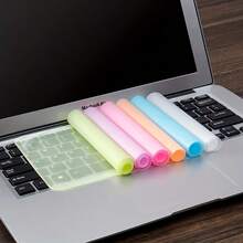 1-Piece Ultra-Thin Keyboard Protector, Suitable For 12-14 Inch Laptops, Thin Waterproof And Dustproof Key Cover Sticker - Màu tím - Xem 9