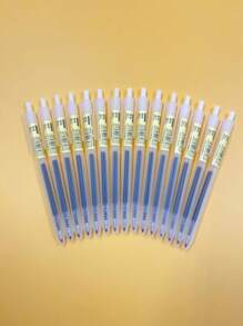 8 Pieces/15 Pieces/Expandable Gel Ink Pen Set: Black/Red/Blue, 0.5mm Fine Point Ball Pen, Office And School Supplies, Student Stationery