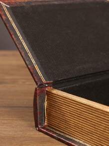 1/3pcs Vintage Faux Books, Decorative Tabletop Accents For Study, Living Room, Bedroom, Multifunctional With Storage, Stationery & Jewelry Box