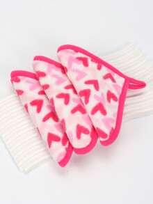 3/5pcs Soft Microfiber Facial Cleansing Cloths, Makeup Removal Face Towels With Hanging Loop, Gentle On Skin, Washable And Reusable - Multicolor - View 18