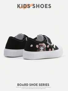 This Girls' Casual Sports Shoes Feature A Breathable, Soft And Non-Slip Sole, Suitable For Children To Wear. New Arrival For Autumn, Can Be Worn Year-Round. - Black - View 6