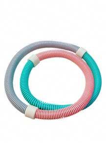 1 件三色弹簧 - 健身、户外活动的多彩选择 - 轻巧耐用的设计，适合派对、节日、生日、所有年龄段、派对游戏 | 有趣的健身配件 | 易于存储的设计，男女通用，适合腰部瘦身、室内/室外、便携、瑜伽、初学者训练 - 彩色 - 查看 13