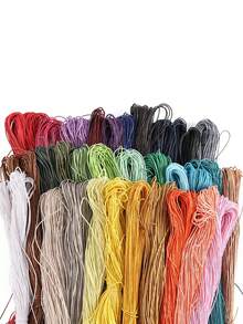 65m/Lot Waxed Cotton String Beading Cord Rope 1mm For Bracelet And Necklace Jewelry Making Weaving Supplies Accessories - Multicolor - View 4