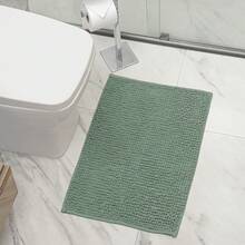 Non-Slip Bath Mat 40 X 60 Super Absorbent Soft Noodle Ball Various Colors - Light Green - View 2