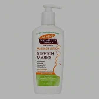 Summer Pregnancy Skin Savior (8.5oz) - Weightless Cocoa Butter Lotion For Stretch Mark Prevention & Elasticity Support