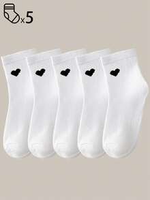 40 件/20 件/10 件男童女童儿童袜子套装 - 糖果色条纹纯色蝴蝶结/心形/涂鸦设计，柔软透气，男女通用婴儿幼儿青少年踝袜/中筒袜，适合学校运动日常穿着，青少年学生短袜/中筒袜，4 季黑白灰多色混合，儿童袜子，娃娃裙，猎豹印花，粉色袜子 - 彩色 - 查看 46