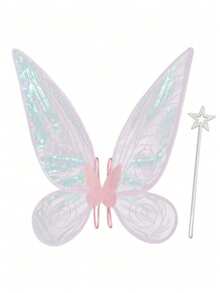 1pc Adult Fairy Wings, Butterfly Wings, Angel Wings, Women Fairy Costume, Decorative Party Gifts For Costume Party - Multicolor - View 1