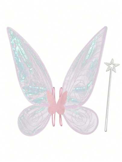 1pc Adult Fairy Wings, Butterfly Wings, Angel Wings, Women Fairy Costume, Decorative Party Gifts For Costume Party
