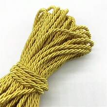 5yards 3mm 3-Strand Paracord Rope Polypropylene Rope For Home Decoration Accessories DIY Handmade Home Textile Decoration